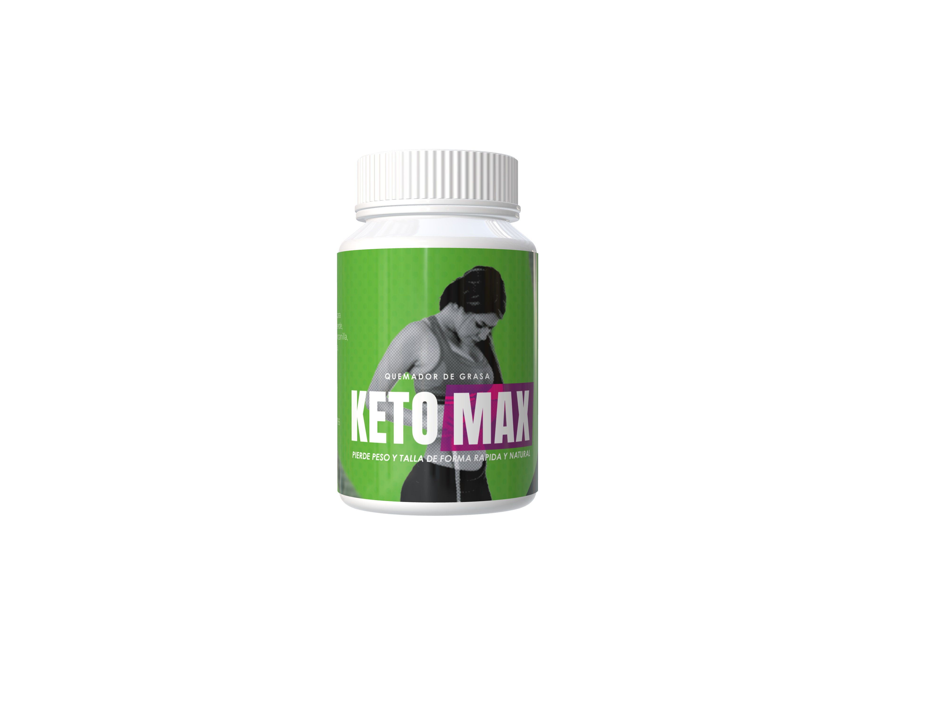 Keto Max - Vista lateral del producto